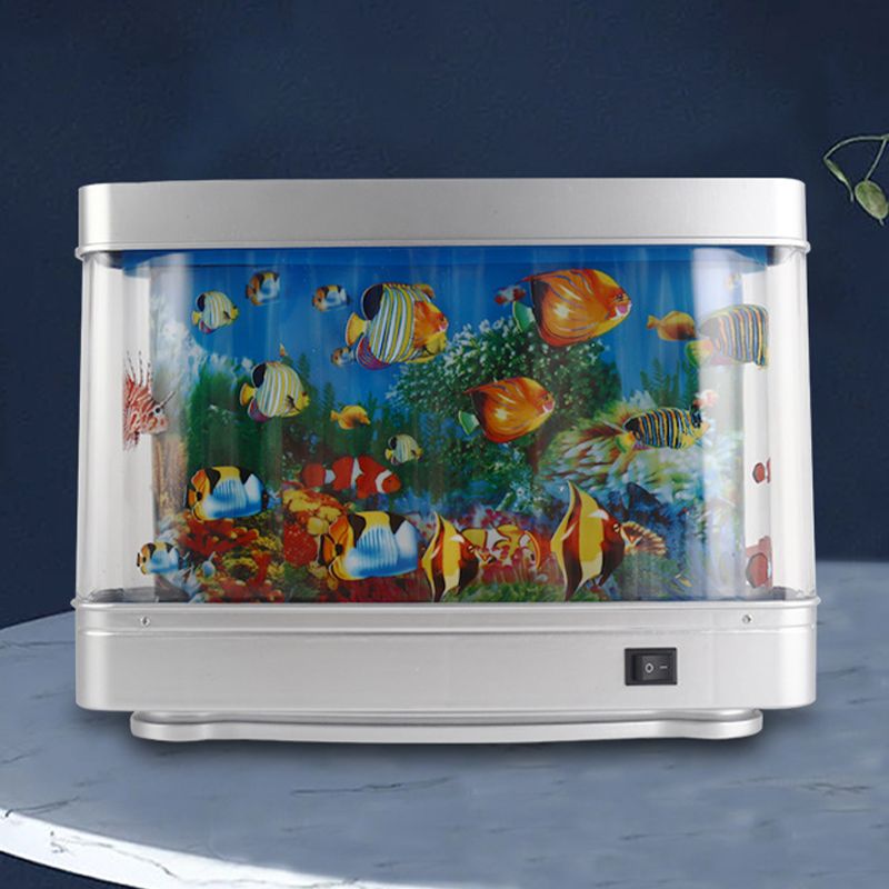 Idée cadeau - Lampe décorative aquarium poissons tropicaux
