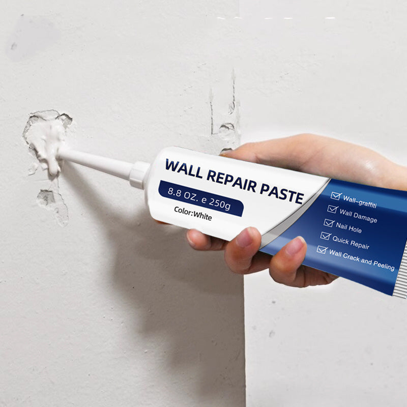 Pâte de réparation pour fissures et trous dans les murs