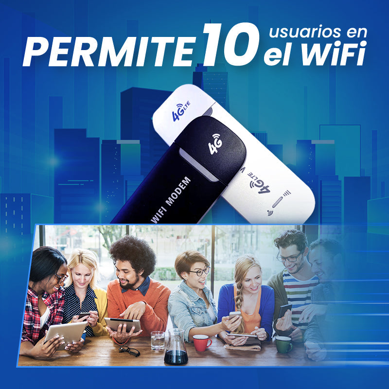 Point d'accès Wi-Fi mobile USB 4G LTE portable 150 Mbps