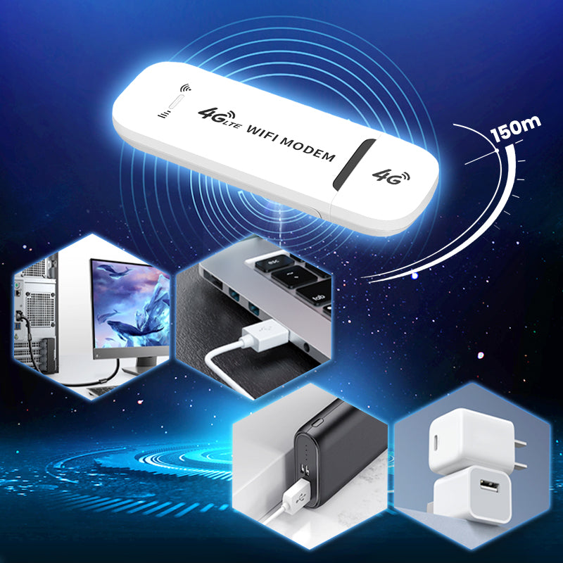 Point d'accès Wi-Fi mobile USB 4G LTE portable 150 Mbps