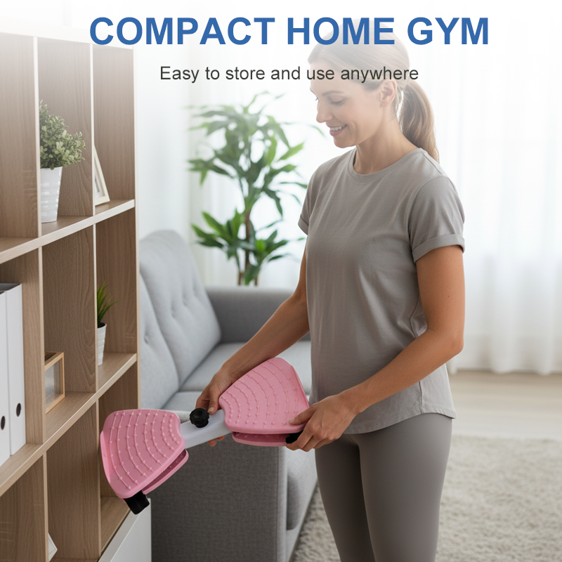 STEPPER de cardio compact avec torsion du bassin, entraînement complet du corps à domicile, jusqu'à 120 kg