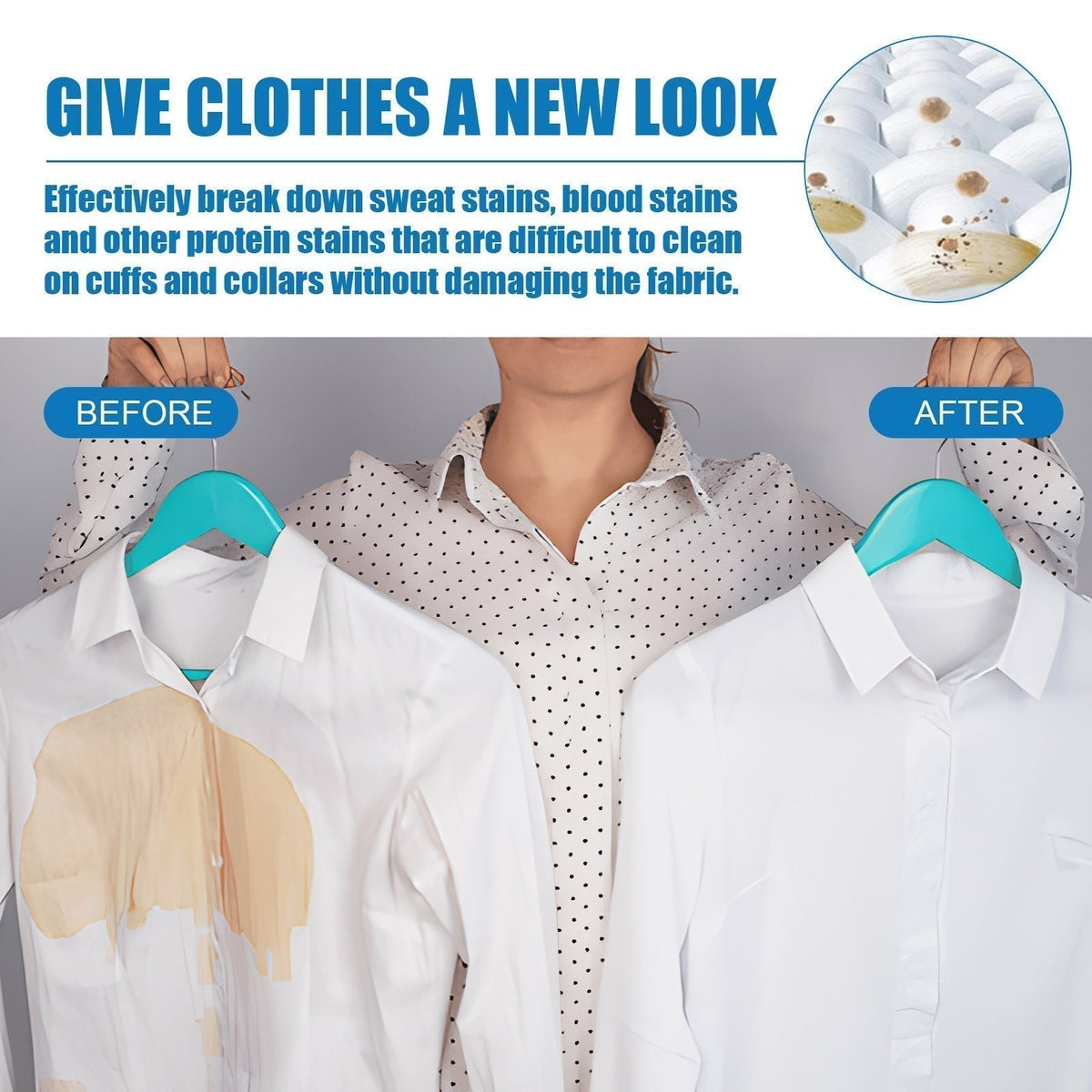 Puissant spray détachant pour le linge