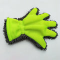 Gants de lavage double face cinq doigts
