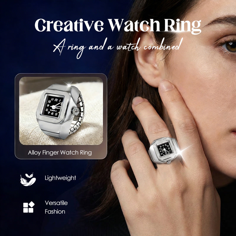 Bague-montre en alliage