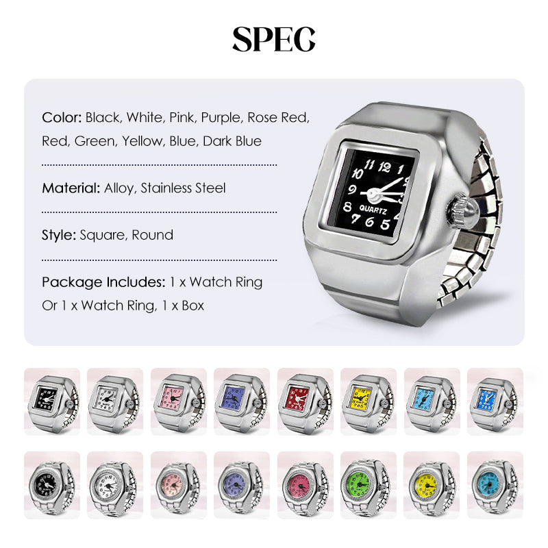 Bague-montre en alliage