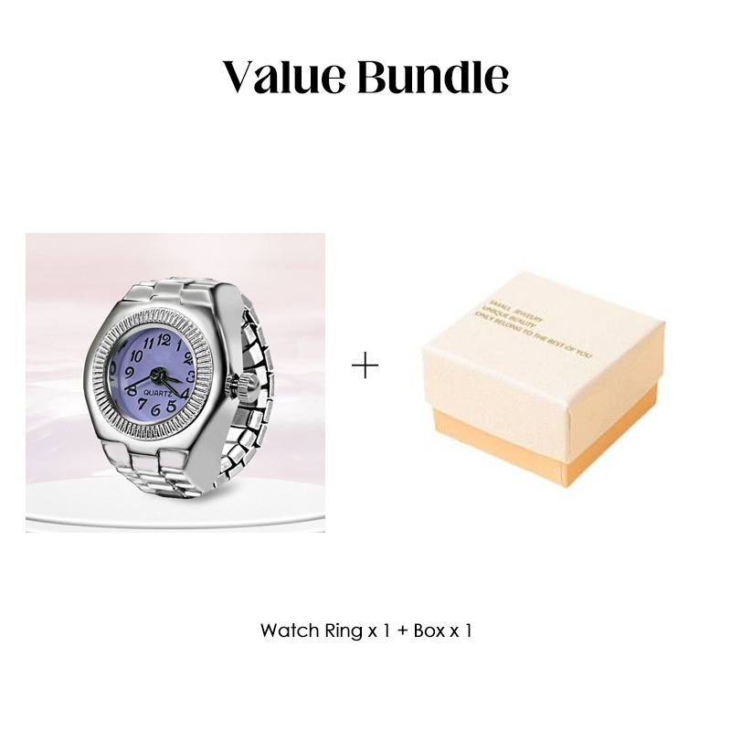 Bague-montre en alliage