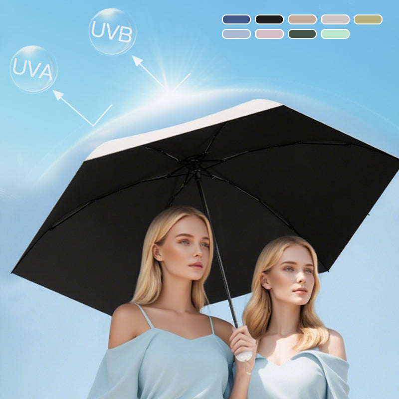 RÉDUCTION OFFRE À DURÉE LIMITÉE Parapluie pliable type capsule Léger, compact et prêt à tout