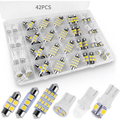 Solde de printemps : 50 % de réduction sur l'ensemble d'éclairage intérieur LED 42 pièces ultra-lumineuses – Mise à niveau plug & play pour votre voiture