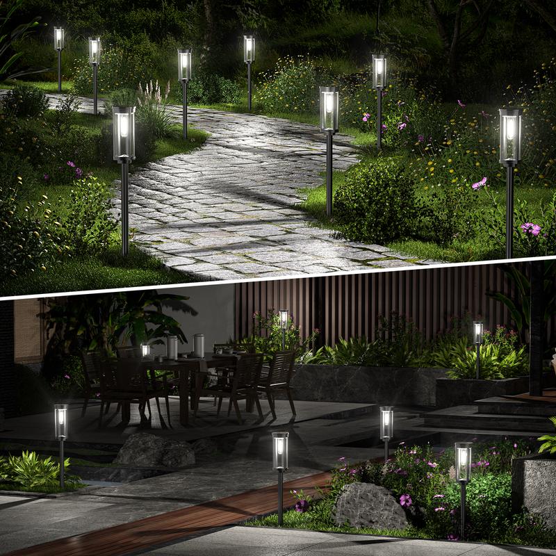 NOUVEAU 2026 Lampes solaires d'extérieur pour allée