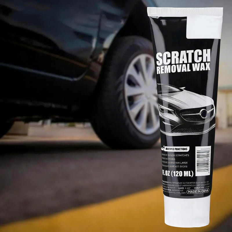 DE RÉDUCTION Cire Efface-Rayures Universelle pour Voiture Répare, Polit & Restaure en 3 étapes Simples (120 ml)