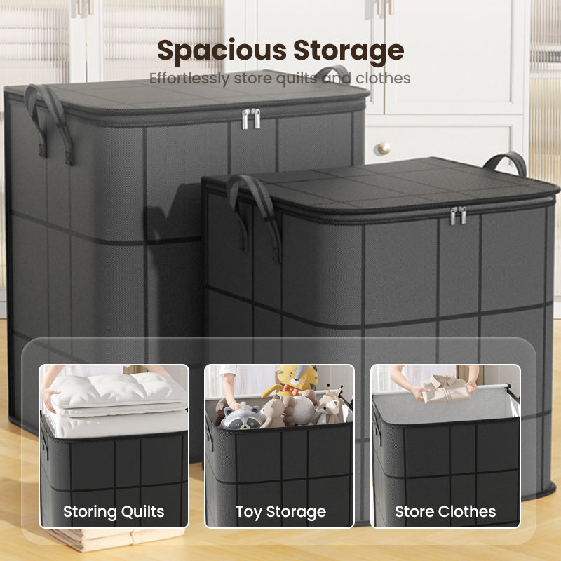 Organisateur anti-poussière pour couettes et linge de lit