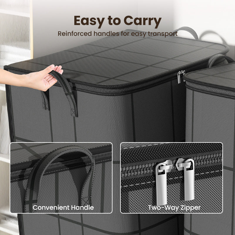 Organisateur anti-poussière pour couettes et linge de lit