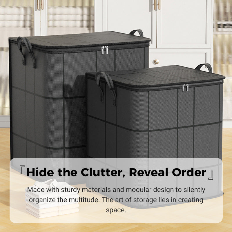 Organisateur anti-poussière pour couettes et linge de lit