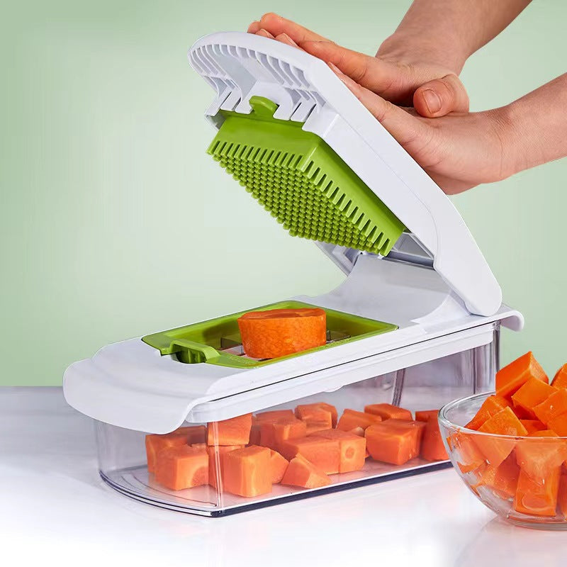 Ensemble multifonctionnel de coupe-légumes à coupe rapide