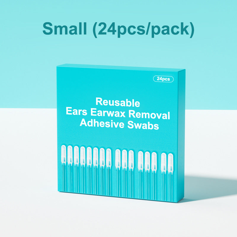Bâtonnet adhésif réutilisable pour le nettoyage du conduit auditif