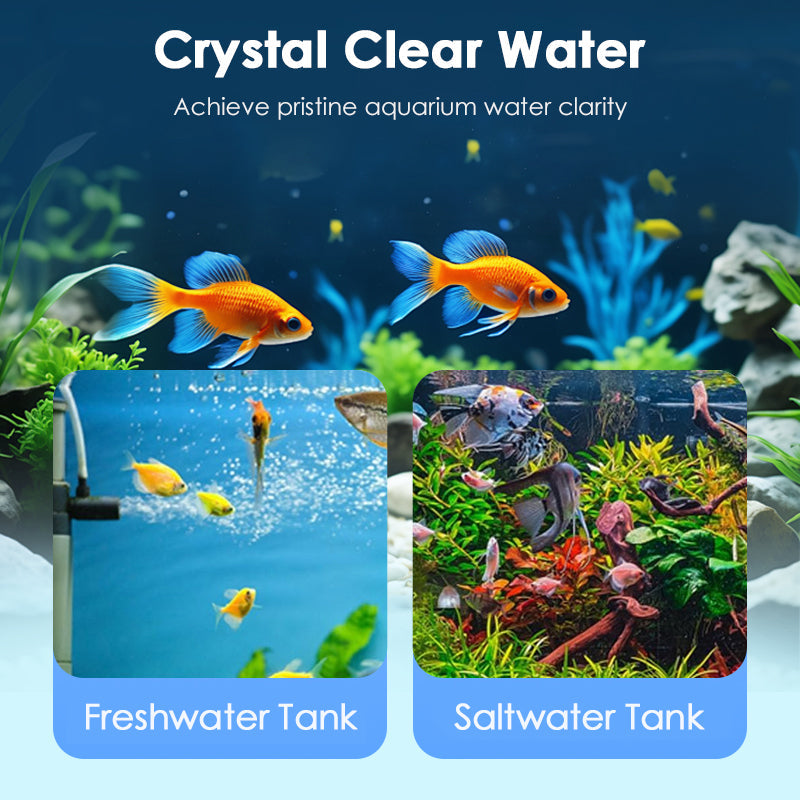Comprimés effervescents pour purificateur d'eau d'aquarium et de bassin