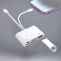Lecteur de carte mémoire USB-C 3-en-1