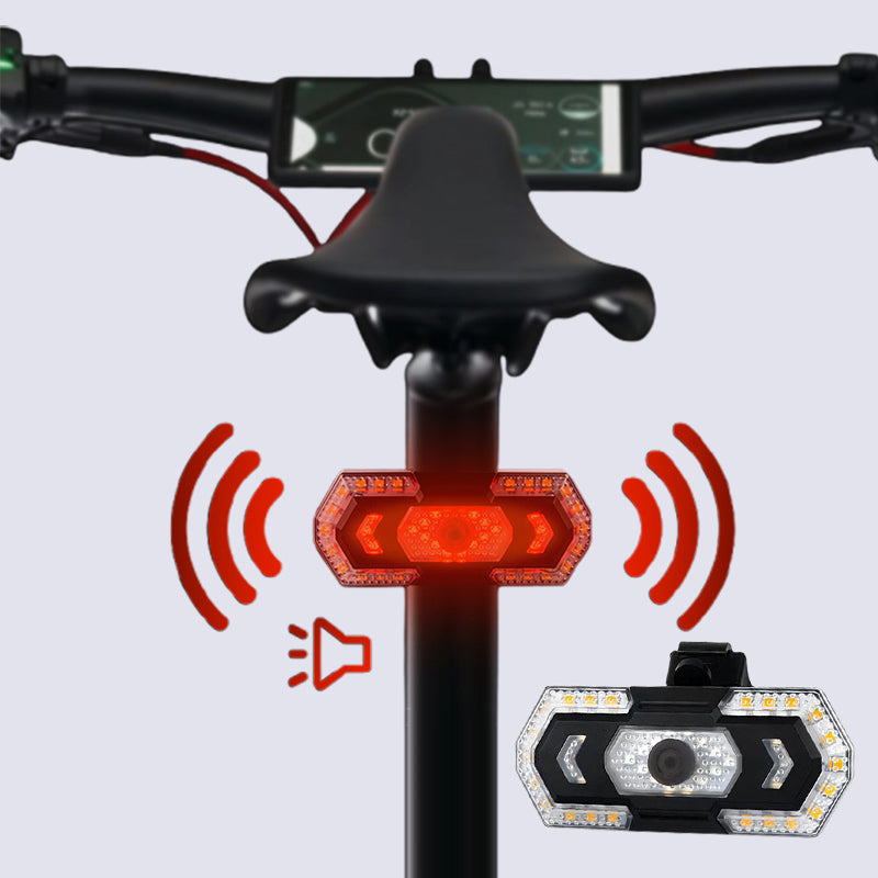Feu arrière de clignotant de vélo commandé sans fil