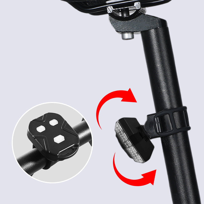 Feu arrière de clignotant de vélo commandé sans fil
