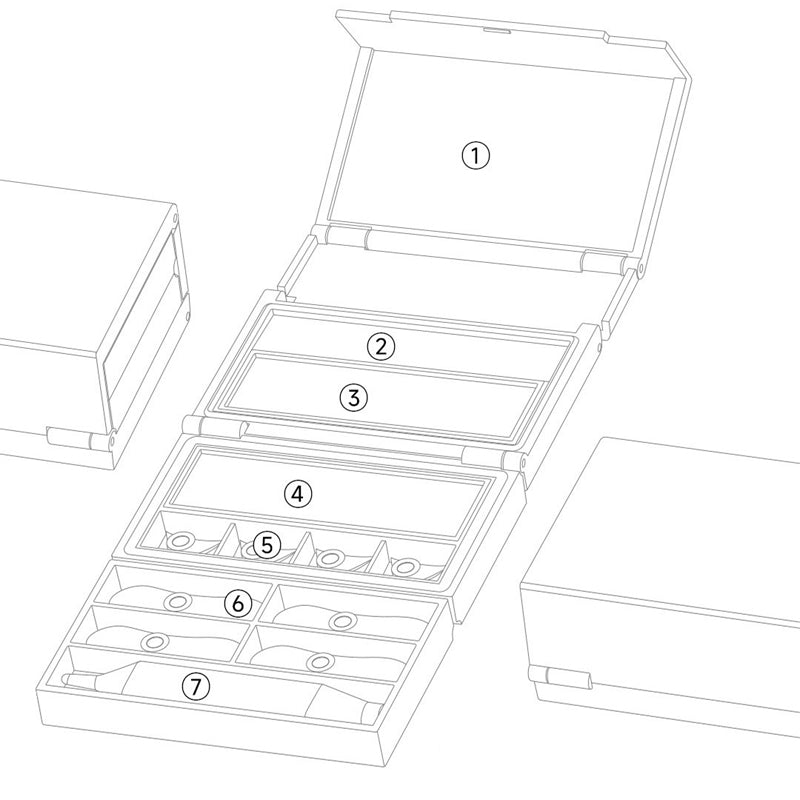 Kit 3 en 1 : eye-liner et tampon pour cils inférieurs