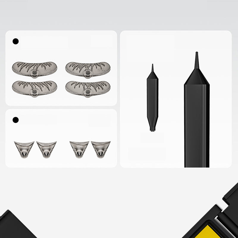 Kit 3 en 1 : eye-liner et tampon pour cils inférieurs