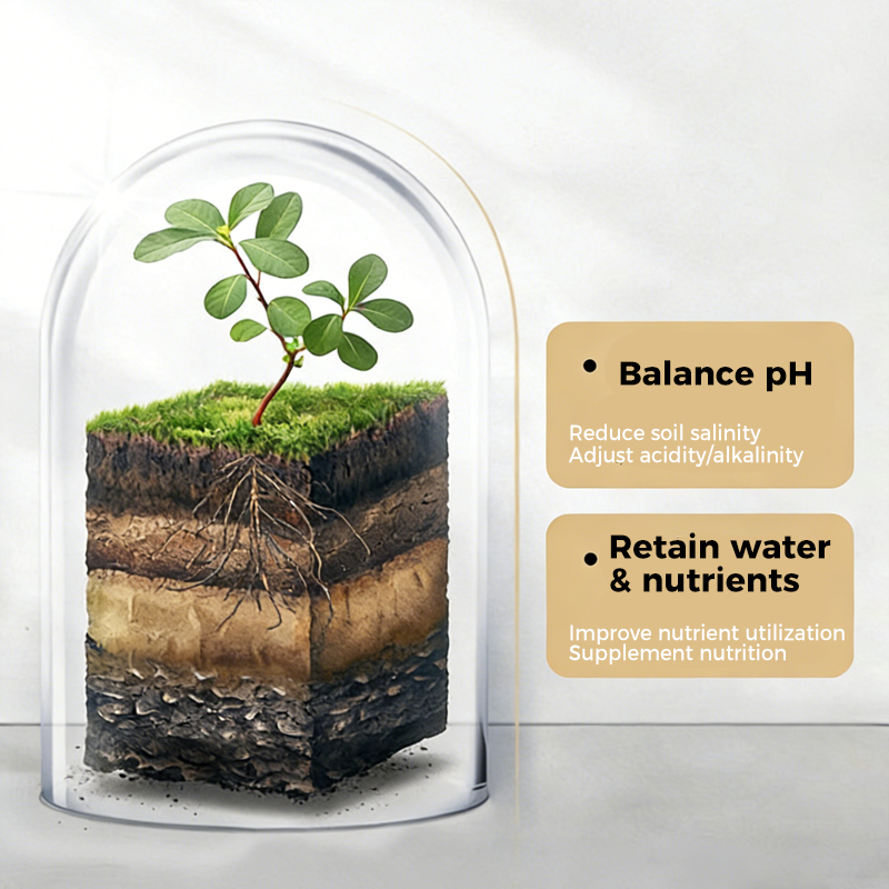 Revitalizing solution for orchards and greenhouses