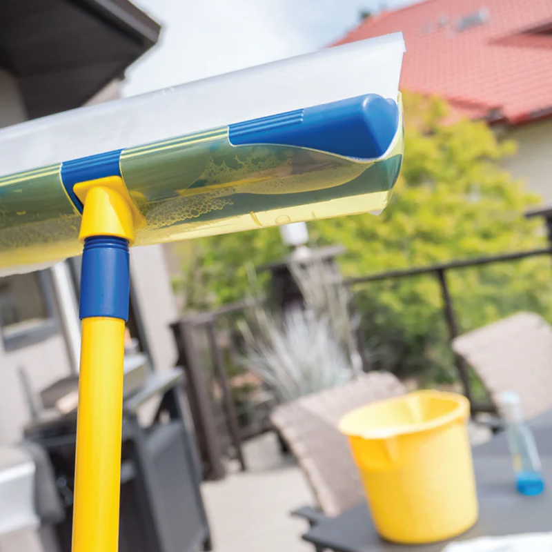 5-piece Scratch-Free, Streak-Free Squeegee Kit for Glass Cleaning