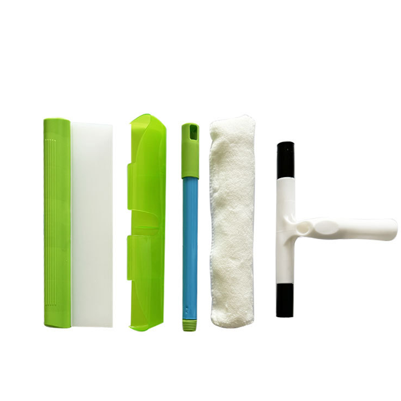 5-piece Scratch-Free, Streak-Free Squeegee Kit for Glass Cleaning