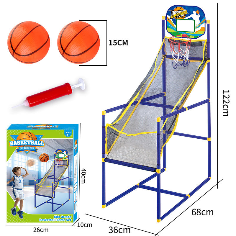 Panier de basket arcade pour enfant : défoulez-vous à la maison, améliorez votre coordination, plaisir garanti en famille ou en solo.