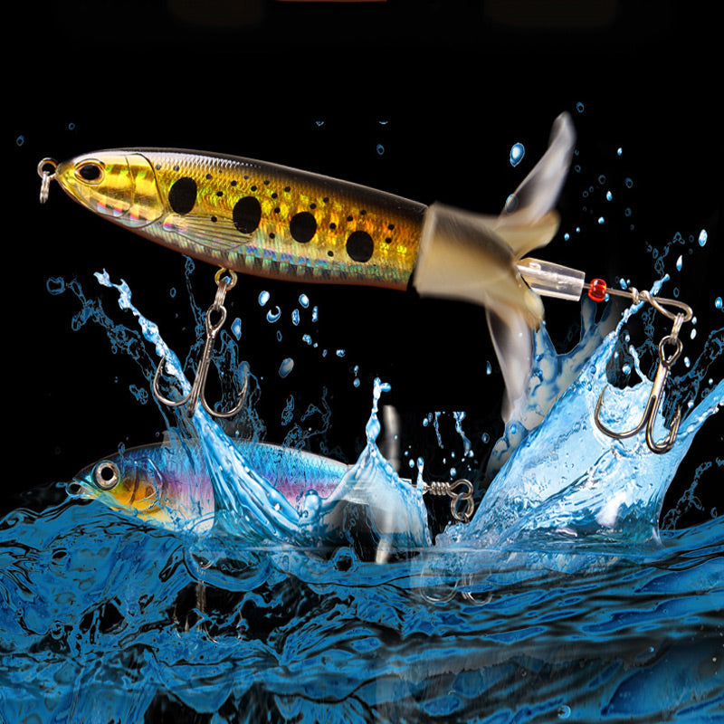 Leurre flottant rotatif à hélice : attrapez encore plus de poissons trophées