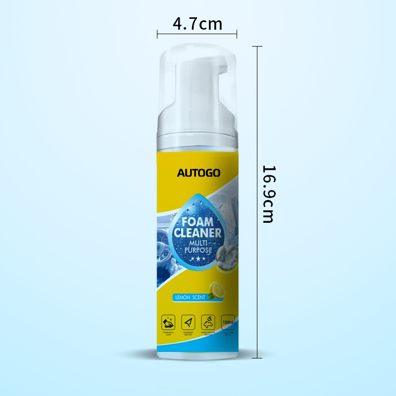 OFFRE : 2 ACHETÉS, LE 3E OFFERT Nettoyant Moussant Puissant et Polyvalent pour Intérieur Auto Sans Rinçage, 150 ml