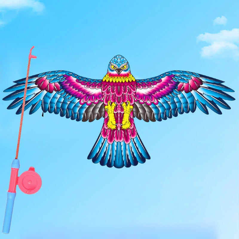 Nouveau modèle 2026 Cerf-volant créatif pour enfants en forme de canne à pêche élastique Indispensable pour le jardin et les voyages