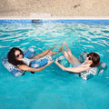 Chaise de piscine gonflable