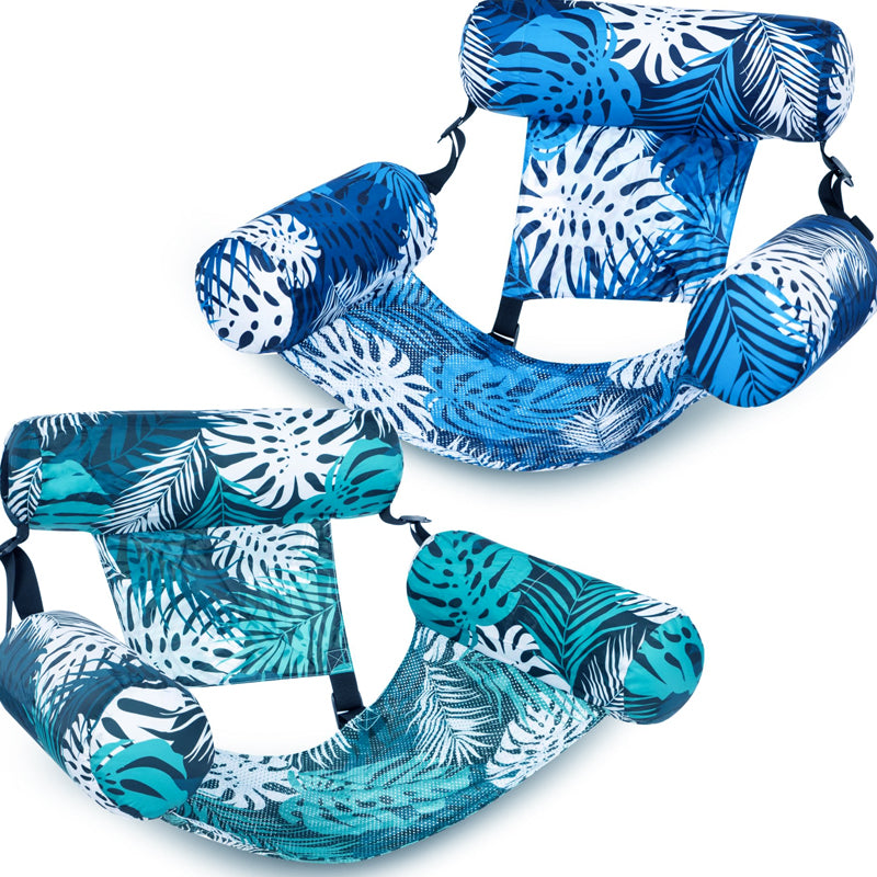 Chaise de piscine gonflable