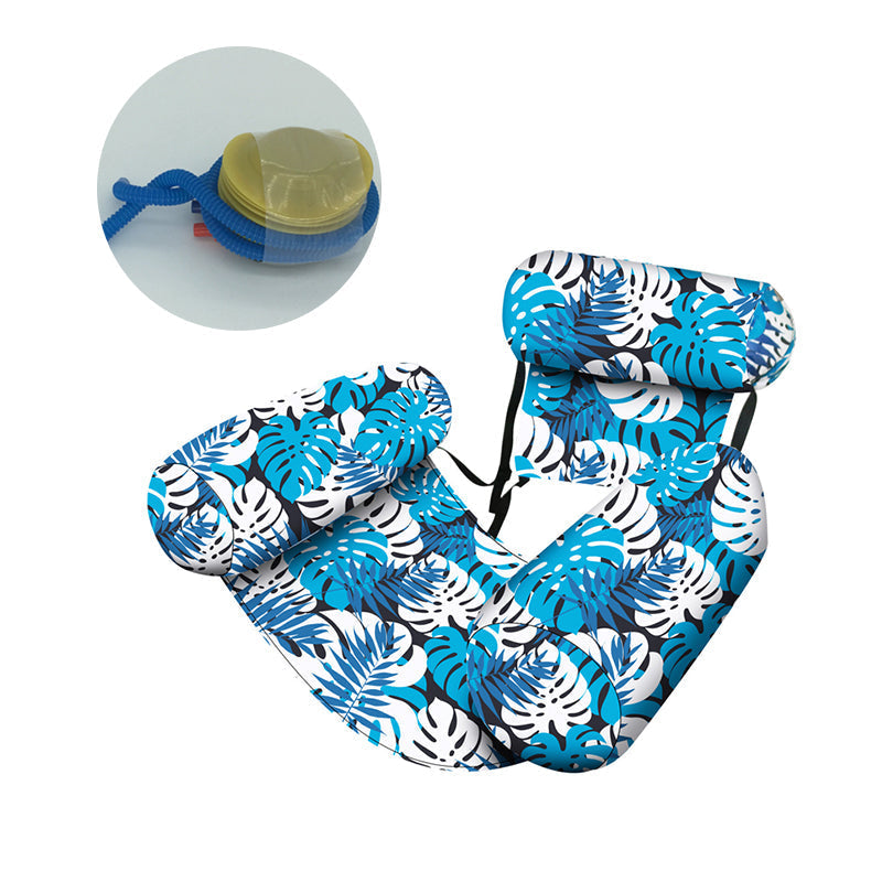 Chaise de piscine gonflable