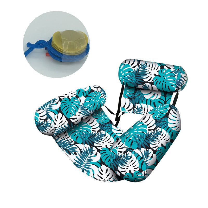 Chaise de piscine gonflable