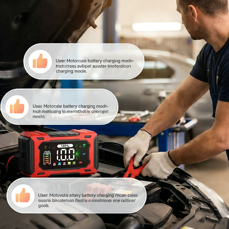 Chargeur de batterie de voiture intelligent 12V 6A avec réparation d'impulsions, écran LCD, sécurité maximale
