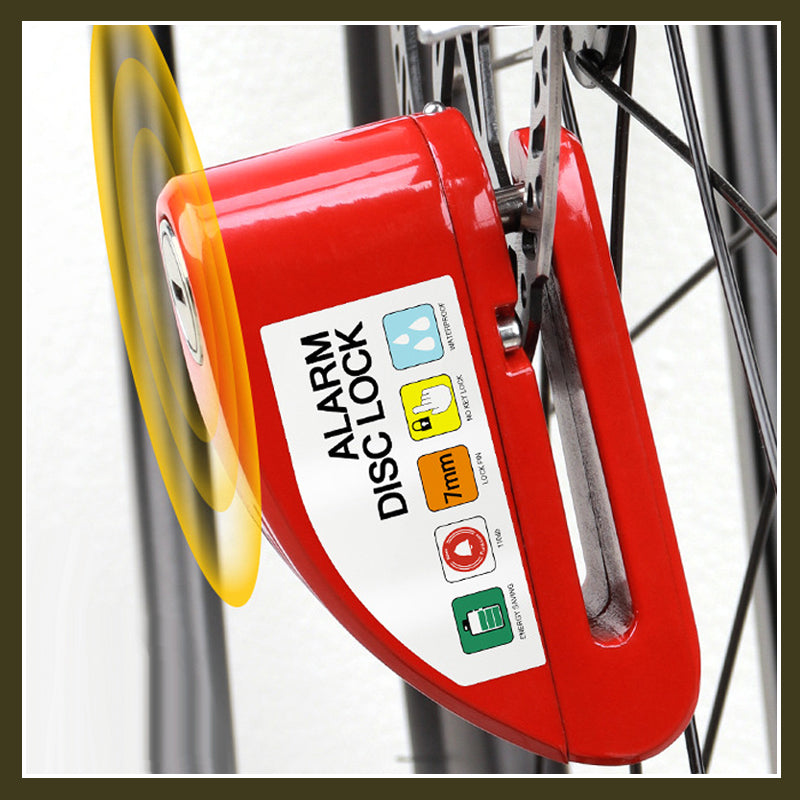 Antivol de disque avec alarme pour moto