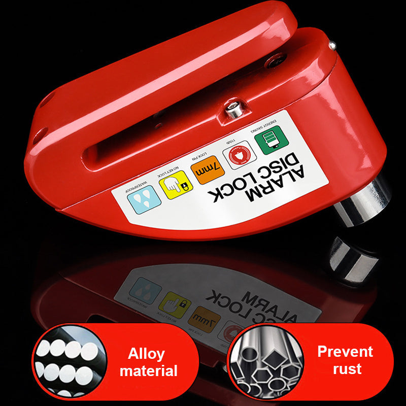 Antivol de disque avec alarme pour moto