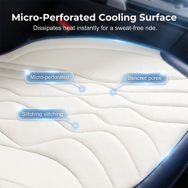 Cooling Car Seat Cushion for Summer with Advanced Cooling System