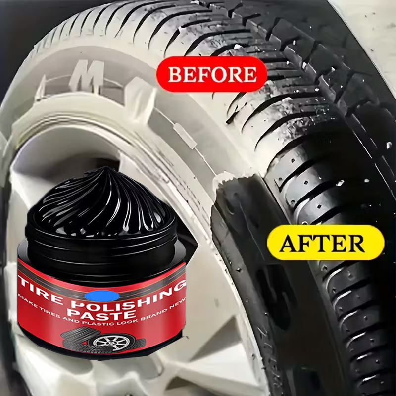 ON BLACK PASTE TIRES Instantly Blackens, Durable UV Protection & Easy to Apply