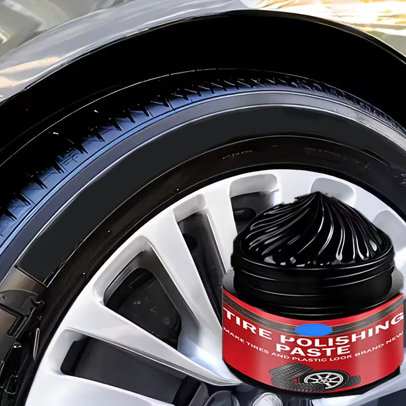 ON BLACK PASTE TIRES Instantly Blackens, Durable UV Protection & Easy to Apply