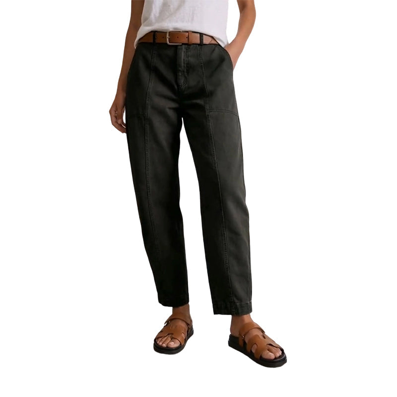 Pantalon utilitaire fuselé taille haute pour femme en réduction