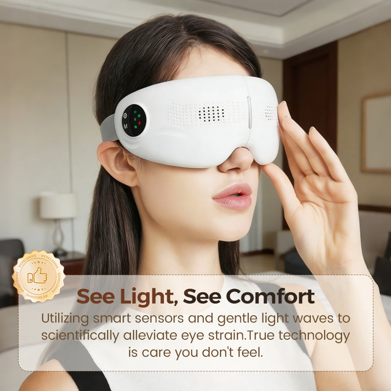 Bluetooth Eye Massager with Heating Function and Music