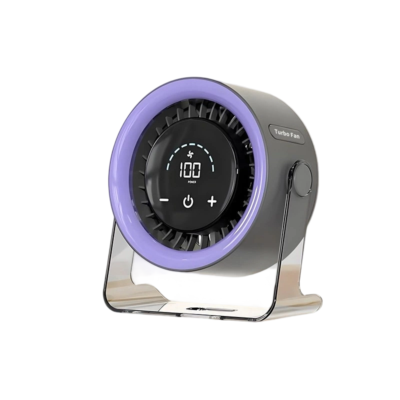EN RÉDUCTION Ventilateur de table ultra-compact 100 vitesses, tient dans la main, Offre limitée