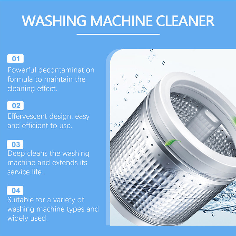 DE RDUCTION Powerful Washing Machine Cleaner Tablets - Pack of 12