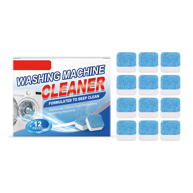 DE RDUCTION Powerful Washing Machine Cleaner Tablets - Pack of 12