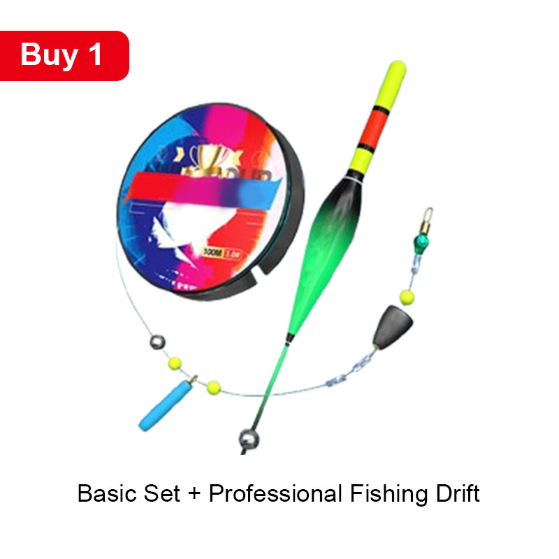 Automatic fishing line bottom finding set