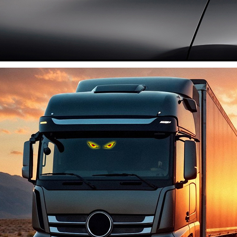 Feu d'avertissement LED à œil de diable solaire pour voiture : brillez avec style