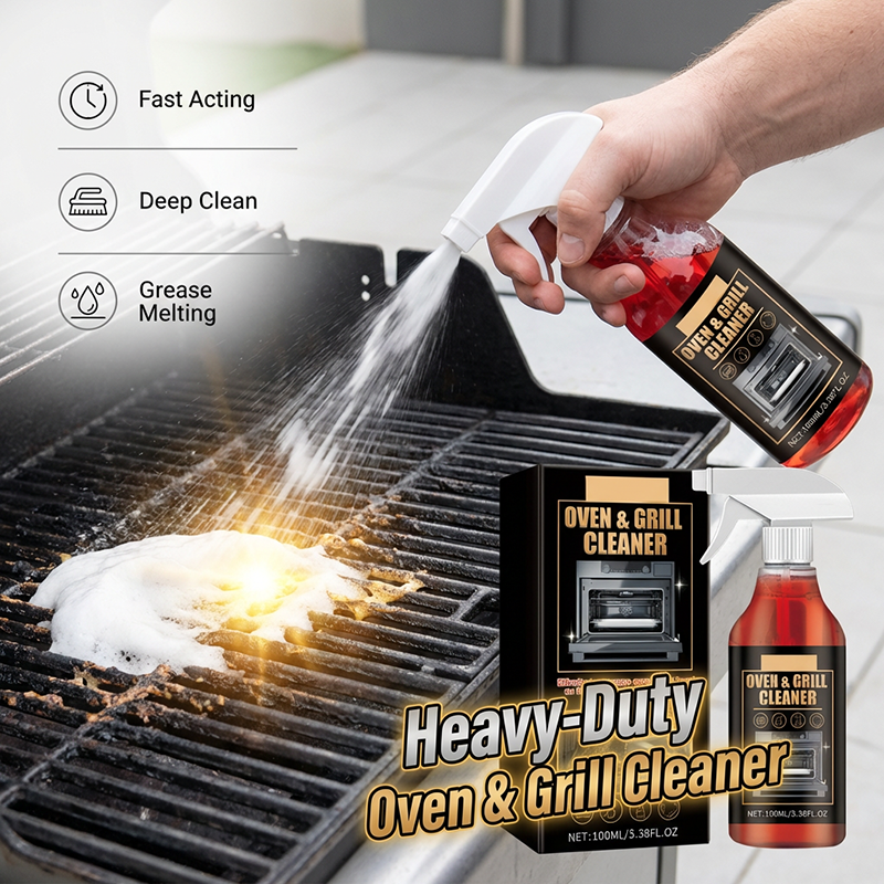 Vaporisateur dégraissant ultra-puissant à action rapide pour barbecues